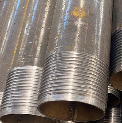 泉州超前小导管预埋钢管出尖打孔焊倒刺无缝焊管厂