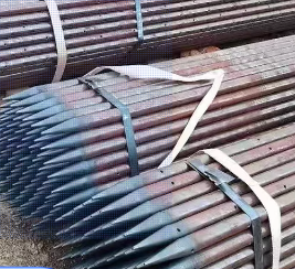 泉州超前小导管预埋钢管出尖打孔焊倒刺无缝焊管厂